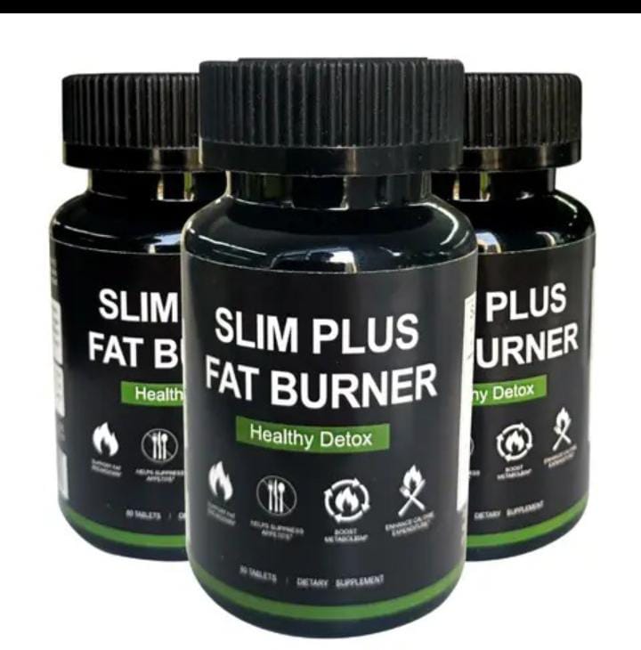 Slim Plus Fat Burner Tablet | Herbal Supplement for Weight Loss, Fat Burning and Appetite Control