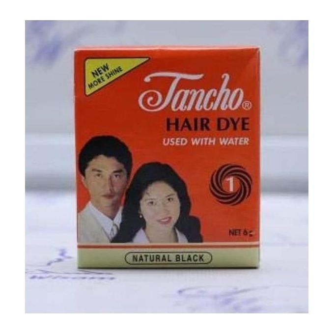 Tancho Henna Hair Dye, Black