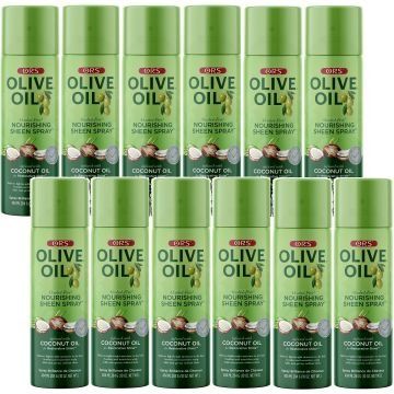 85ML ORS OLIVE OIL NOURISHING SHEEN SPRAY 1PC ORS Olive Oil Nourishing Hair Spray (OPTIONS: BLACK CASTOR OIL, COCONUT OIL, ARGAN OIL)