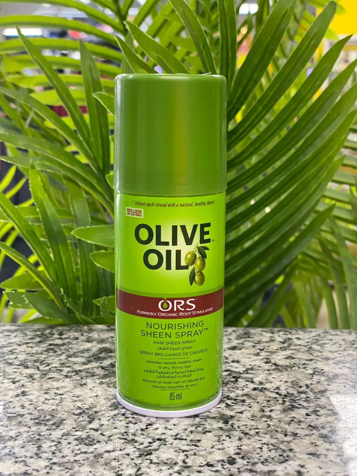 85ML ORS OLIVE OIL NOURISHING SHEEN SPRAY 1PC ORS Olive Oil Nourishing Hair Spray (OPTIONS: BLACK CASTOR OIL, COCONUT OIL, ARGAN OIL)