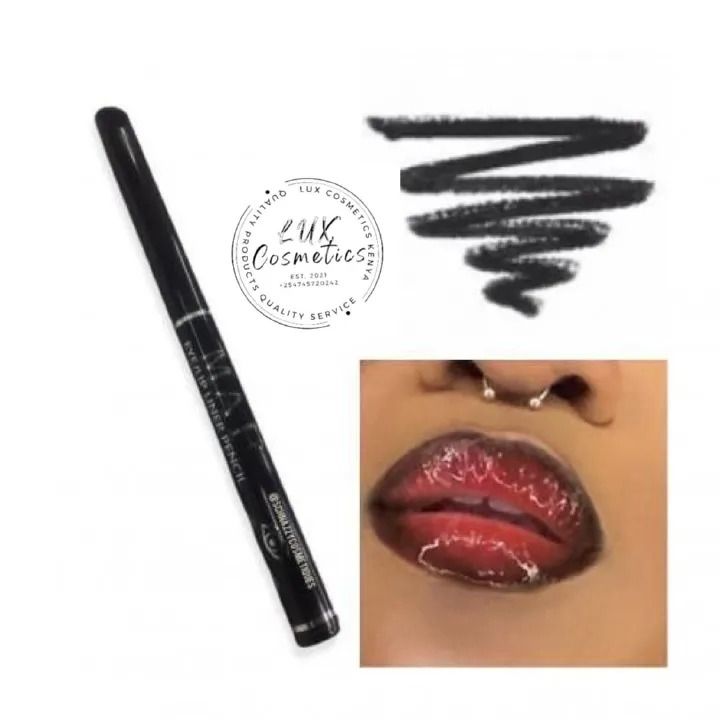 Colossal Kajal Matte Black Easy Glide-on Long-last Pencil Eyeliner Lipliner