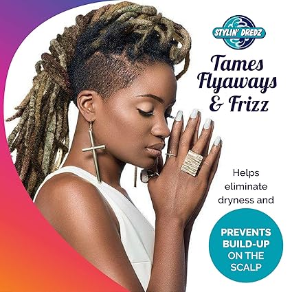 Stylin Dredz Maximum Hold Moulding Gel Wax with Tea Tree Oil - Natural Hairstyles Dreadlocks Artificial Locs 125ML Starter Locs Maintaing Locs