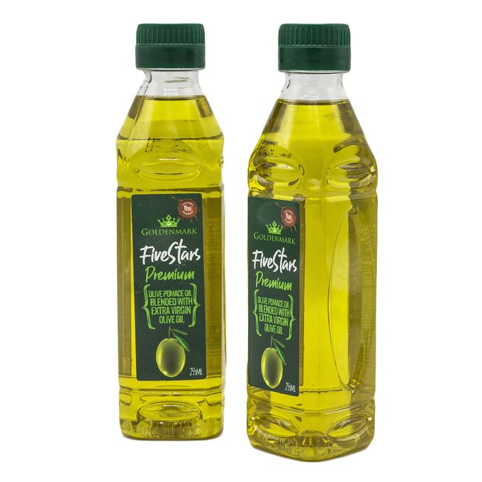 GOLDENMARK FIVESTARS PREMIUM OLIVE OIL BLENDED WITH EXTRA VIRGIN OLIVE OIL