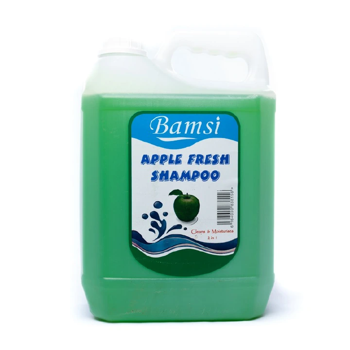 Bamsi Apple Fresh Shampoo 5Litres 2 in 1 Cleans & moisturises