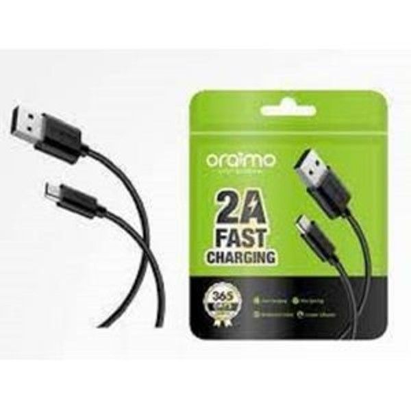 Oraimo Original Android Micro USB 1M 2A Fast Charging & Normal Tybe B Data Cable