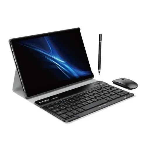 [NEW ARRIVAL]  Modio M38 TABLET 16GBRAM 1TBROM 8,000mAh  Android 11 Dual SIM 10.1inch IPS LCD.  Supports Dual SIM and comes with a mouse, case, keyboard and stylus PEN.