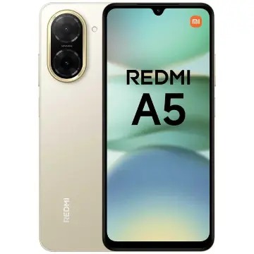 Redmi A5 Display 6.88" - 4GB + 128GB, Dual SIM ,32MP main camera, 8MP front camera , 5200mAh battery , Side fingerprint sensor , USB Type-C Phones SmartPhone