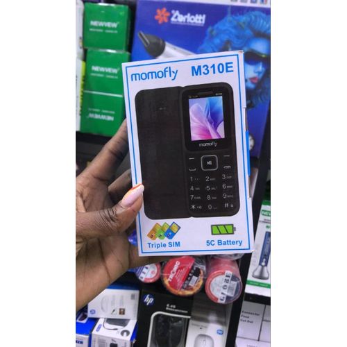 Momofly M310E Triple SIM Feature Phone – Bluetooth, Wireless FM, Torch, 5C Battery