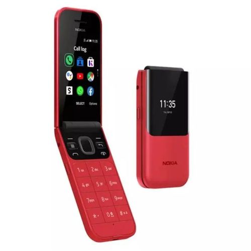Nokia 2720 Flip 2.8 Inch Display 4G LTE Camera Flip Phone Dual SIM KaiOS Good Unlocked Featured phone