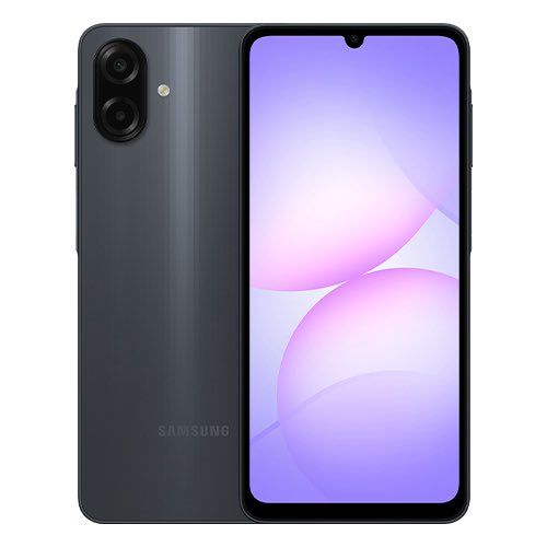 Samsung Galaxy A07 64GB+4GB 6.7" 90Hz Display 50MP Rear+8MP Front Cameras 5000mAh Battery 25W Fast Charging IP54 One UI 7 Android 15+(6Years Of OS Updates) Galaxy AI Smartphones