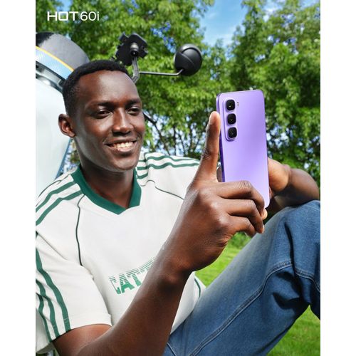 Infinix Hot 60i 128GB+12(6+6)GB 6.7" 120Hz Screen 4G Phone Dual SIM 5160mAh Battery 45W Charging 50MP Camera Fingerprint Lock Android 15 G81 Smart AI smart Phones WITH FREE GIFTS!!