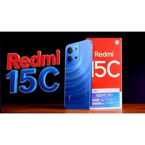 REDMI 15C 128GB Storage UPTO 8GB Ram 6.9'' LCD 50MP Main Camera 6000mAh 33W Fast Charger Android 15 Xiaomi Hyper OS 2 Side Fingerprint Smartphopne smart phones WITH FREE GIFTS!!!