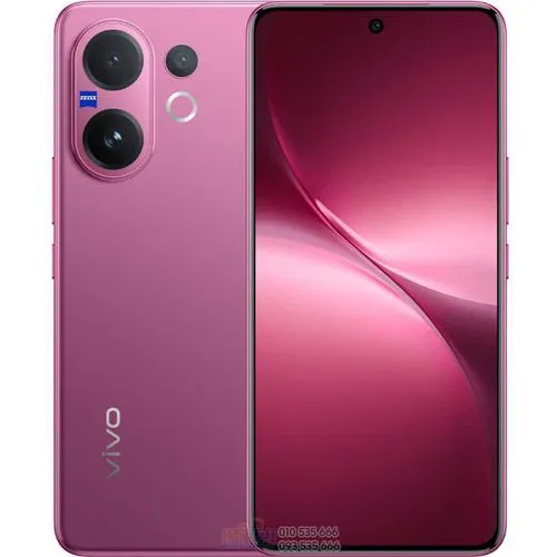 Vivo V60 5G 6.77" 120Hz AMOLED Display 512GB ROM+12GB RAM 50MP+50MP 4K@30fps Camera Snapdragon 7 Gen 4 Chip 6500mAh 90W Batt IP68/69 Dual SIM Fingerprint Type-C Android 15 SMARTPHONE