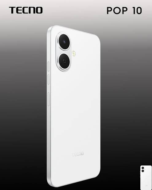 [New Arrivals] TECNO POP 10 64GB + 3GB 4G Network 6.67" 120Hz Hole Screen Dual Speakers IP64 Waterproof 13MP 5000mAh 15W Type-C Android 15 Dual SIM Phone Side Fingerprint Unlock phones Smartphone