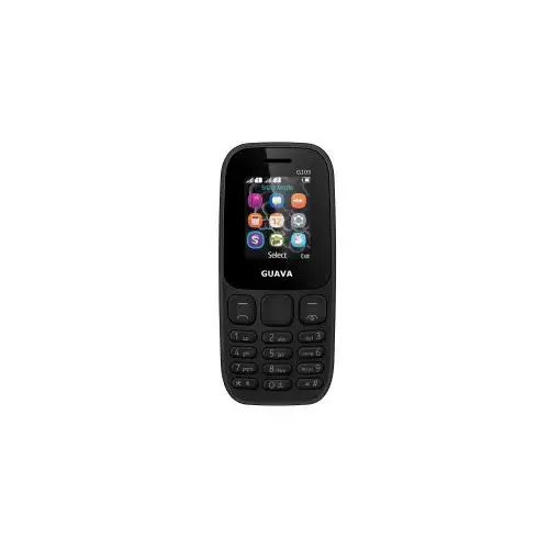 GUAVA G105 AFFORDABLE FEATURE PHONE 1000MAH BATTERY 1.8-INCH SCREEN DISPLAY DUAL SIM DUALSTANDBY DIGITAL CAMERA MP3/MP4 PLAYER TORCH LIGHT AUTO CALL RECORD BLUETOOTH, FM WIRELESS1000MAh featured phone