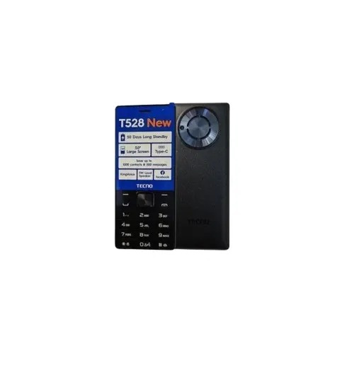 [NEW ARRIVALS!!] TECNO T528 SCREEN 3.0” STORAGE 16MB ROM+8MB RAM, FM RADIO,DUAL SIM,KING VOICE 2500MAH BATTERY CAPACITY,TYPE C CHARGER,CAMERA,NEW ARRIVAL KABAMBE/KATULULU/MULIKA MWIZI FEATURE PHONE