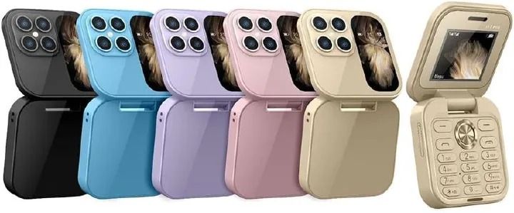 [NEW ARRIVAL!!]i17 PRO FLIP PHONE DUAL SIM CARD TWO - 2 SIM CARD SLOT BATTERY 1000MAH FM RADIO 1.77 INCH SCREEN DISPLAY FOLDABLE PHONE NEW ARRIVAL ON OFFER KABAMBE featured phones