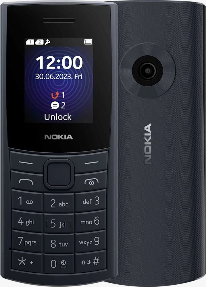 [NEW ARRIVAL!!!]Nokia 110  Dual Sim Cell Phone 1.8" display 1000mAh battery capacity MicroSD card support up to 32 GB Unlocked Cheap Durable Old Phone Classic kabambe/Featured phone