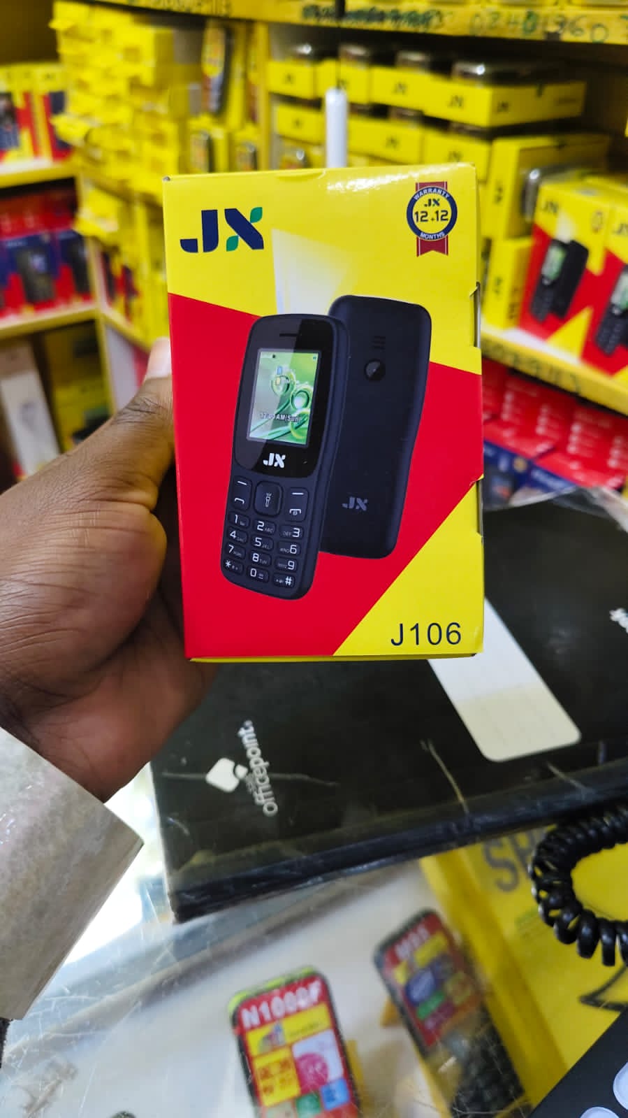 [NEW ARRIVAL!!!]JX J106 DUAL SIM PHONE 1500MAH BATTERY CAPACITY WIRELESS FM, BIG TORCH , SCREEN DISPLAY 1.77" KABAMBE/KATULULU/MULIKA MWIZI/BATTON/FEATURE PHONE
