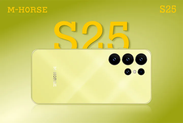 LATEST M-HORSE S25 Ultra 6.6'' HD + incell 128GB RAM + 8GB ROM 5MP Front camera +8MP Rear camera 5000mAh battery capacity with stylus pen side fingerprint UNLOCK Android 14 smartphone +FREE EARPODS