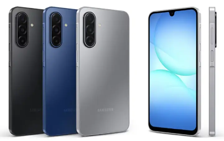 [New Arrival] Samsung Galaxy A17 128GB+4GB 6.7" Super AMOLED Display 50MP Triple Camera Android 15 Mediatek Helio G99 5000mAh 25W Type-C Charge AI Smart Phones phone