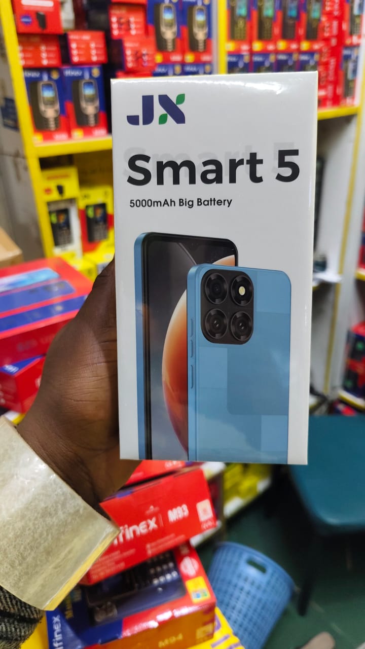 [NEW ARRIVAL!!]JX Smart 5 Smartphone 4GBRAM + 32GB ROM Display: 6.6″ HD+ Incell 5MP Front + 8MP Rear AI Camera 5000mAh Big Battery Dual sim Android 14 Smart Phones
