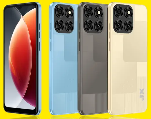 [NEW ARRIVAL!!]JX Smart 5 Smartphone 4GBRAM + 32GB ROM Display: 6.6″ HD+ Incell 5MP Front + 8MP Rear AI Camera 5000mAh Big Battery Dual sim Android 14 Smart Phones