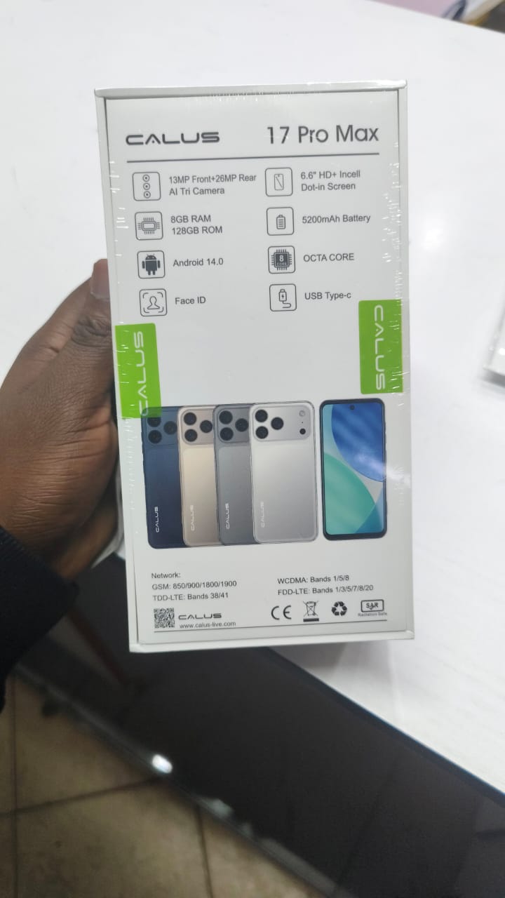 [NEW ARRIVAL!!]Calus 17 Pro Max Android 14 smartphone 128gb Rom + 8gb Ram 6.6 inches IPS LCD screen display 5200mAh battery capacity OCTA-CORE Processor 26mp dual main camera+ 13mp selfie  smartphone