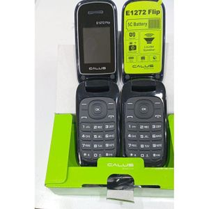 CALUS E1272 FLIP KABAMBE,TYPE C FAST CHARGING 1.77 DISPLAY, FACEBOOK, OPERA MINI, WIRELESS FM, INTERNET MOBILE, DUAL SIM FEATURED PHONE