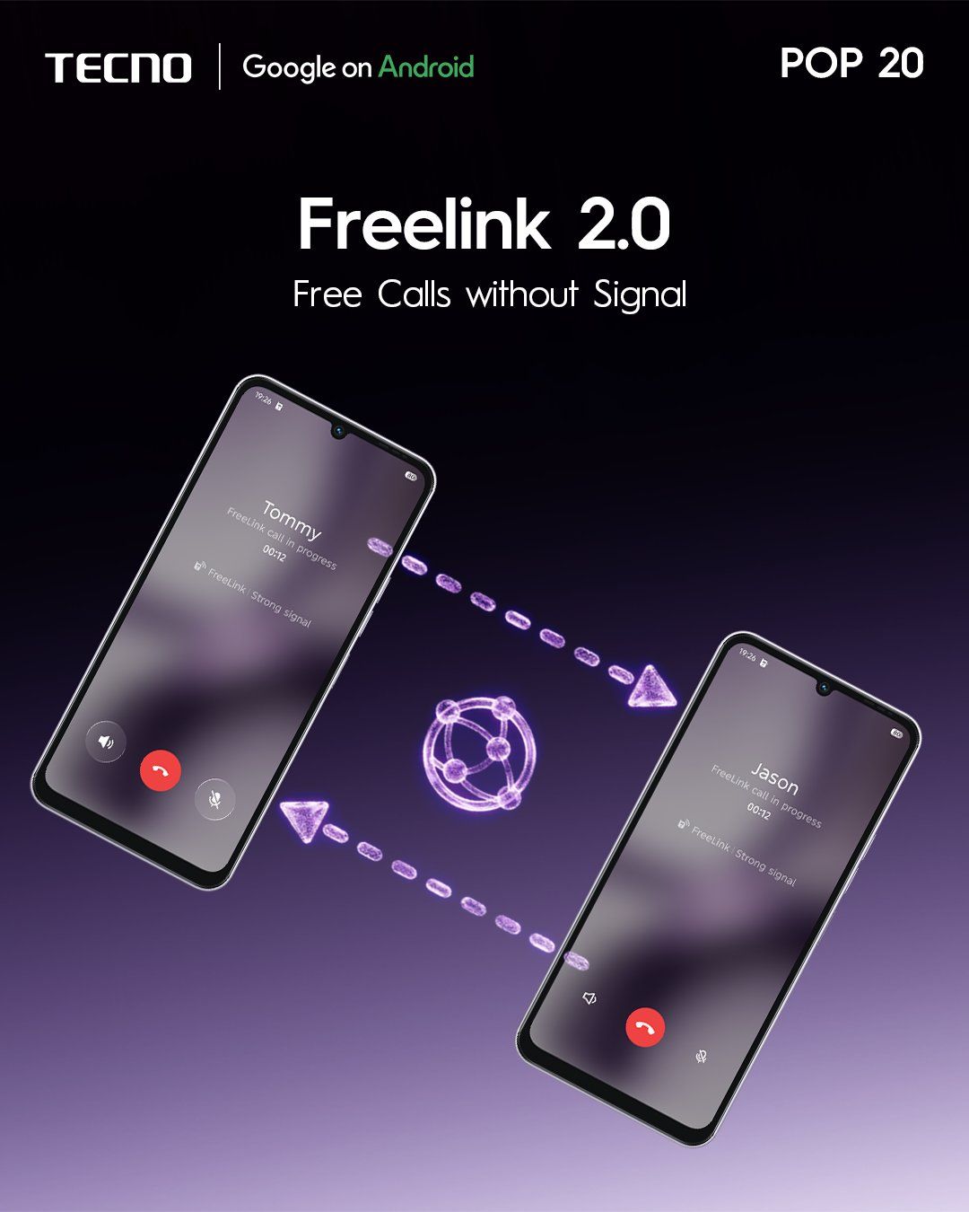 [NEW ARRIVAL!!!] Tecno Pop 20 128GB + 4GB 120Hz 6.75" Display IP64 Dust & Water Resistance 13MP Camera UNISOC T7250 Processor 5000mAh Long-lasting Battery 15W Fast Charging smartphone + FREE GIFTS