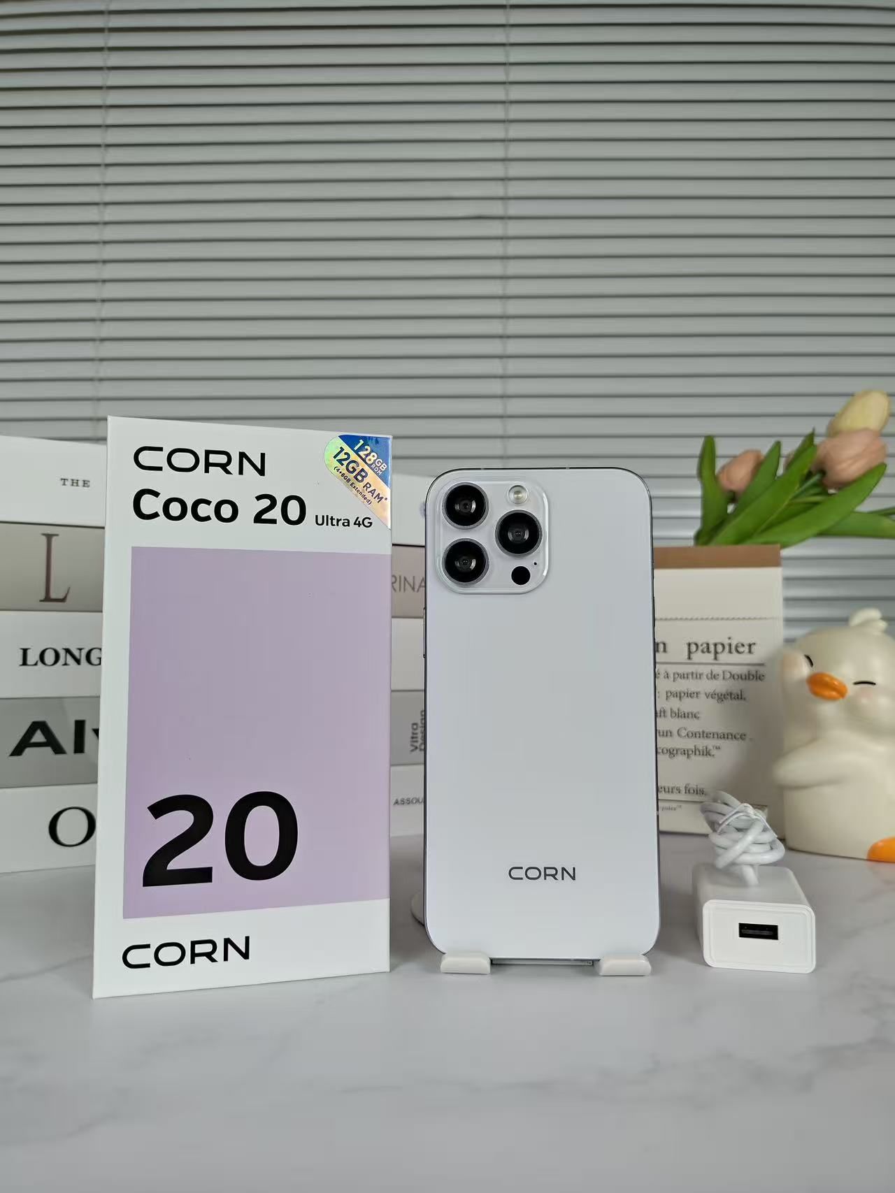 [ NEW ARRIVAL!!!] CORN COCO 20 ULTRA 4G 128GB Storage Up to 12GB (4+8) RAM 6.9'' Display 32MP Main +13MP Front Camera 5100mAh Strong Battery, NFC 4G Dual SIM, Android phones + FREE GIFT JUST FOR YOU