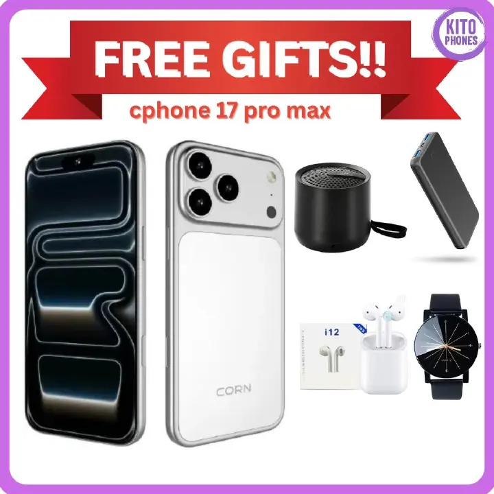 [ BRAND NEW ] CORN Cphone 17 Pro Max Android 14 smartphone 64GB Rom +5(2+3GB) Ram 6.6 inches IPS LCD screen display 5000mAh battery  OCTA-CORE 13mp  main camera+ 8mp android smartphone + free gifts