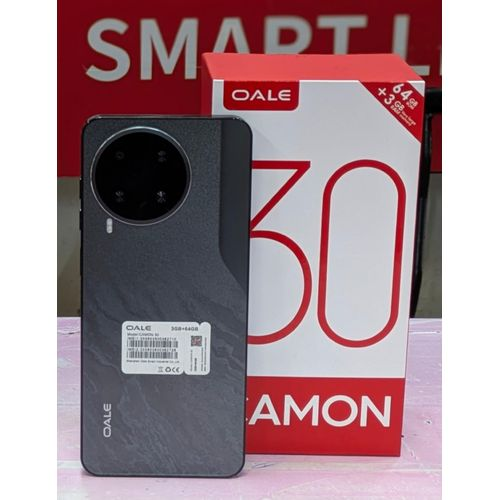 [ BRAND NEW ] OALE CAMON 30, 3GB RAM and 64GB GB, 8MP + 5MP CAMERA, 5075MAH, SIDE FINGERPRINT, DUAL SIM, 6.8IPS LCD DISPLAY. octa-core processor Dual SIM  smartphones