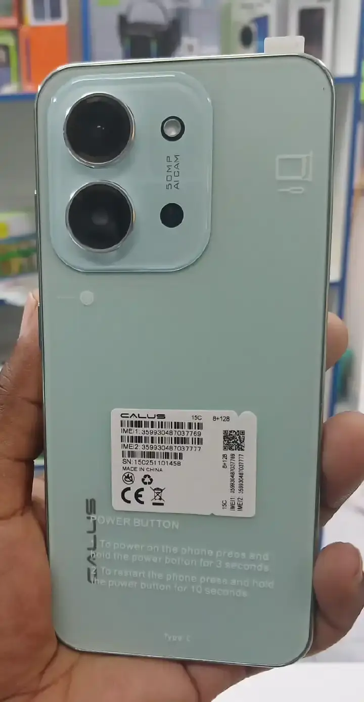 [NEW ARRIVALS!! ]CALUS 15C,8GB RAM + 128 GB ROM, 8MP+50MP AI CAMERA, 6.67 120 Hz AMOLED DISPLAY, Snapdragon processor, android 14. 5G WIFI android 14 SMART PHONE
