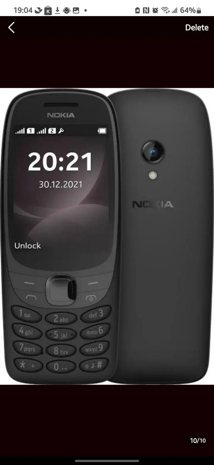 [NEW ARRIVALS!!!]Nokia 6310 2021  2.8" Screen Dual SIM Phone 4g Call Rear Camera 0.5MP Shock Resistant and Durable Super Strong Signal Long Battery Backup Phone Memory Card Supported Featured phone