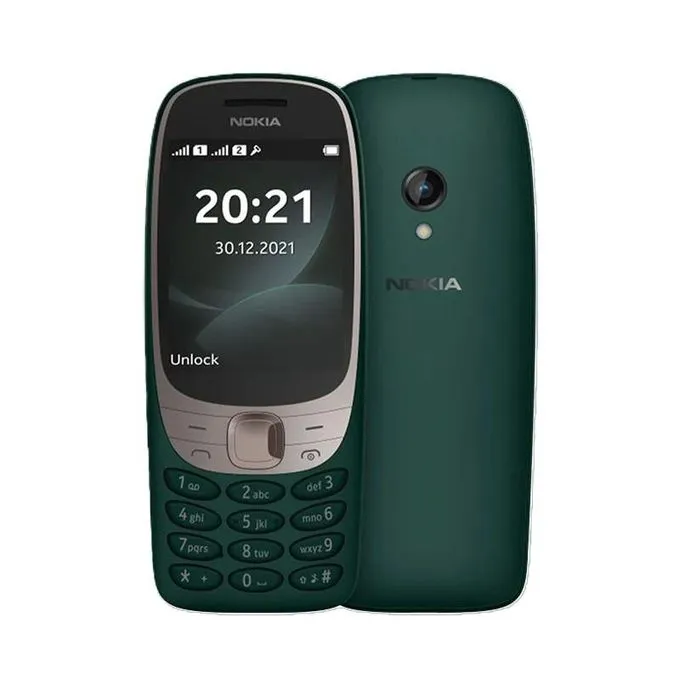 [NEW ARRIVALS!!!]Nokia 6310 2021  2.8" Screen Dual SIM Phone 4g Call Rear Camera 0.5MP Shock Resistant and Durable Super Strong Signal Long Battery Backup Phone Memory Card Supported Featured phone