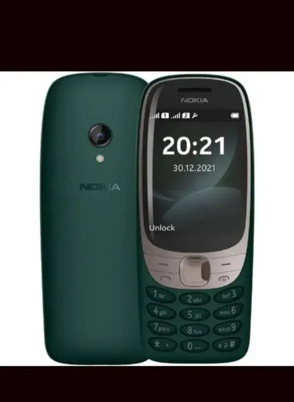 [NEW ARRIVALS!!!]Nokia 6310 2021  2.8" Screen Dual SIM Phone 4g Call Rear Camera 0.5MP Shock Resistant and Durable Super Strong Signal Long Battery Backup Phone Memory Card Supported Featured phone