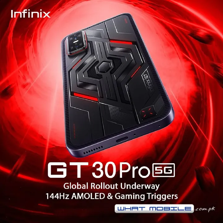 [NEW ARRIVALS!! Infinix GT 30 Pro 5G 256GB+12GB 6.78" 144Hz AMOLED Display 108MP Camera 5500mAh Battery 45W Super-Fast Charging 30W Wireless Dimensity 8350 Ultimate On-Screen Fingerprint AI Smartphone
