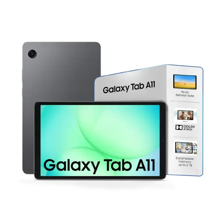 [NEW ARRIVALS!!]Samsung Galaxy Tab A11 8.7" 90Hz Display, 4G LTE, 64GB ROM/4GB RAM,5100mAh Battery, Portable Tablet for Entertainment & E-learning ANDROID 15 TABLET