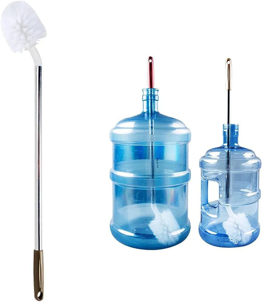 L-Shaped barrel magic brush 
 With L-shaped design, this kitchen scrub brush can clean the narrow areas which other normal brush cannot reach.
 Material: Advanced 304 STAINLESS STEEL