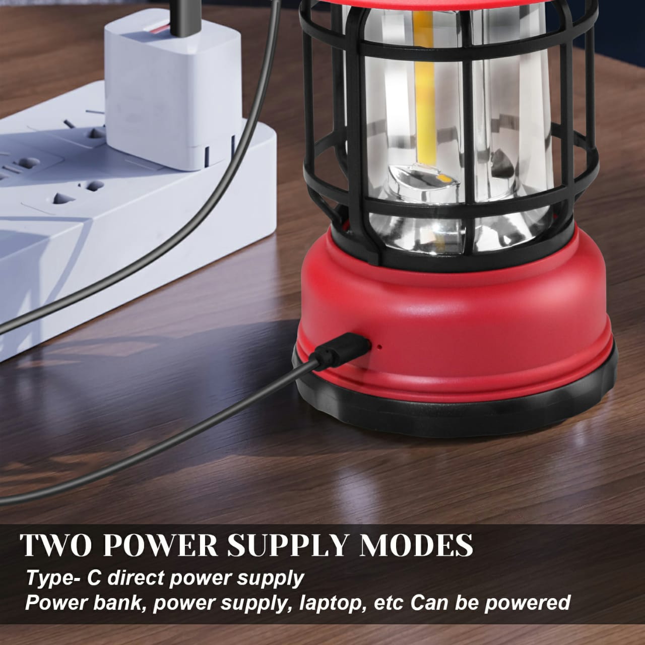 Portable emergency Light - USB Direct Charging & Solar charging, Outdoor Camping Tent Light, Convenient and Waterproof for Camping Picnic, home, outdoor etc 4-5 use hours , lighting area up to 50 squa