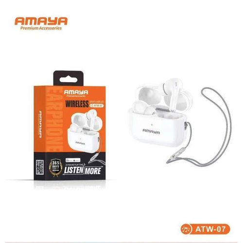 Amaya ATW-07 Earbuds - White