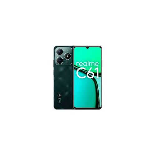 Realme C61 128GB+6GB 90Hz 6.74'' 50MP 7.84mm Thickness 5000mAh IP54 Waterproof Android 14 Type-C Dual Sim Smart Phones Face and Fingerprint Unlock phone
