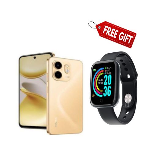 Infinix SMART 9 HD 6(3+3)GB RAM + 64GB 6.7" 90Hz Brand New Phone Dual SIM 4G 5000mAh Battery With Type-C Charging 13MP Camera G81 Fingerprint Lock Android 14 Smart Phones