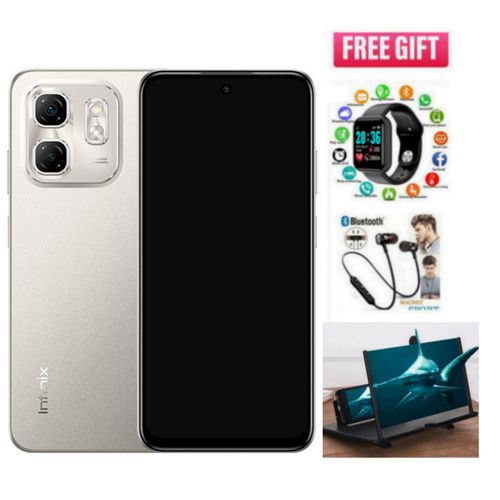 Infinix Hot 50i 128GB + 12(6+6)GB 6.7" Screen Phone Dual SIM 4G Network 5000mAh Battery with 18W Type-C Charging 48MP Camera Fingerprint Lock Android 14 G81 Smartphones