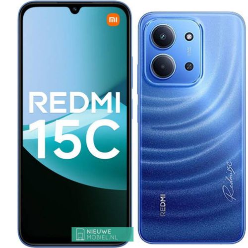 [New Arrival] Xiaomi Redmi 15C 4GB+128GB 6.9" 120Hz IPS LCD Display 50MP Camera 6000mAh Battery 33W Hyper-Charge Gorilla Glass 3 Dual SIM IP64 MTK Helio G81 Ultra Android Smartphone