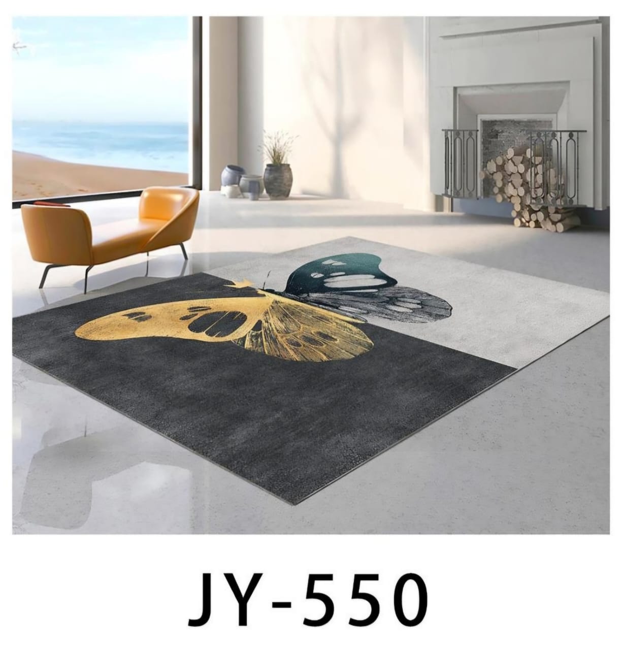 7ftx8ft Warm Sweepable 3D Carpet