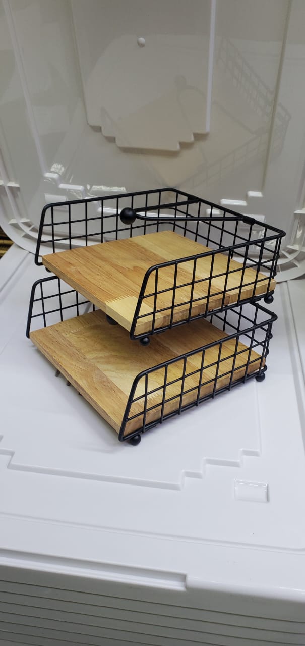 Flat metallic kitchen Napkins/ Serviette holder