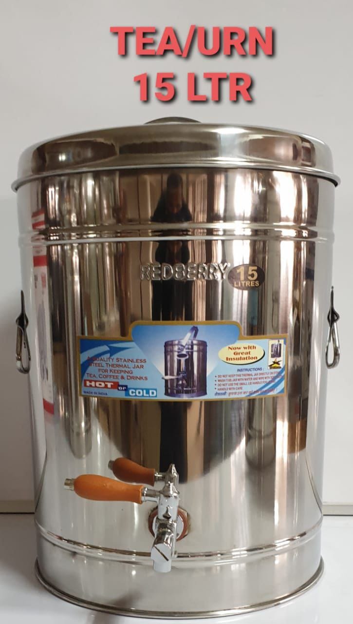 Heavy stainless steel premium range insulated kitchen Tea URN for hot and cold