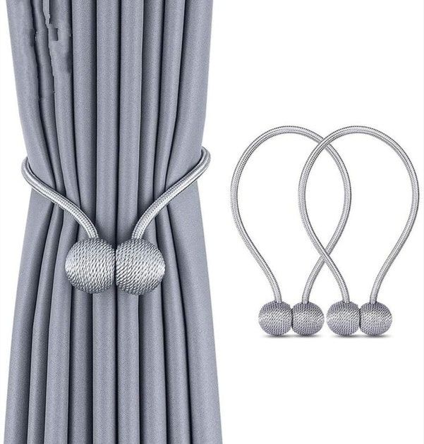 High quality 2pc/a pair of Magnetic Home/Office curtain tie back/holder